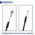 Hood Latch Release Cable for Hyundai Accent (2006–2011) No. 811901E100