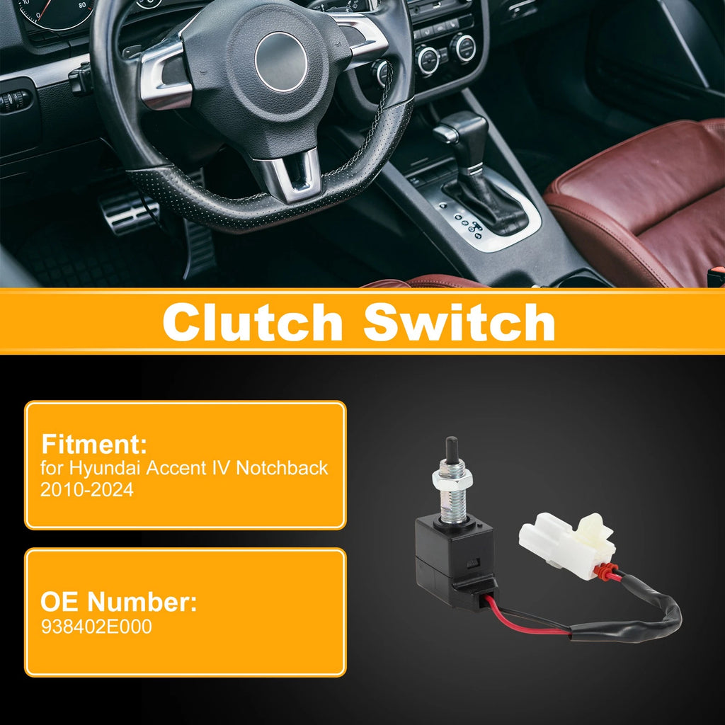 Clutch Actuator Switch for Hyundai Accent IV (2010–2024) 938402E000