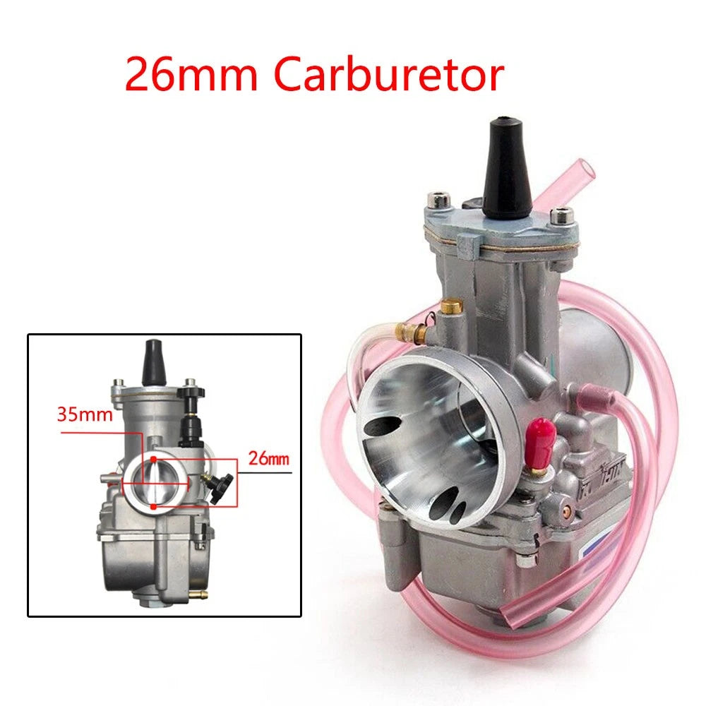 26mm Carburetor for Keihin KOSO OKO PWK26 (90–125cc)