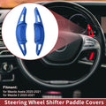 Set of 2 Blue Red Aluminum Alloy Steering Wheel Paddles for Mazda Axela (2020–2021)