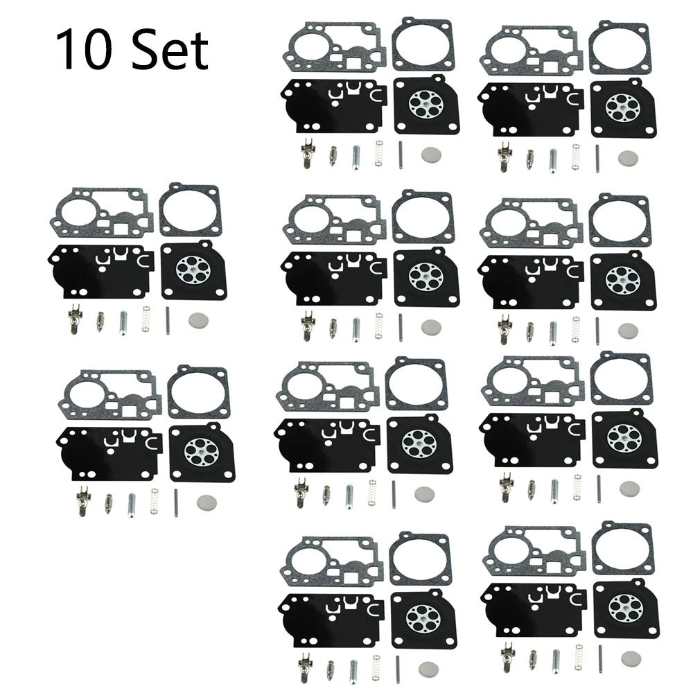 10x Carburetor Kit for Poulan BVM210VS (Zama RB-156 C1U-W43 C1U-W45)