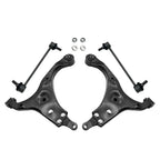 Set of 4 Control Arm Kit Sway Bar Links for Hyundai Elantra (2007–2012)