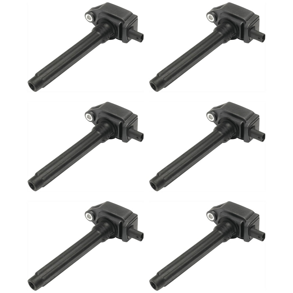 Ignition Coils Set of 6 for VW Sedan Dodge Charger Jeep Cherokee
