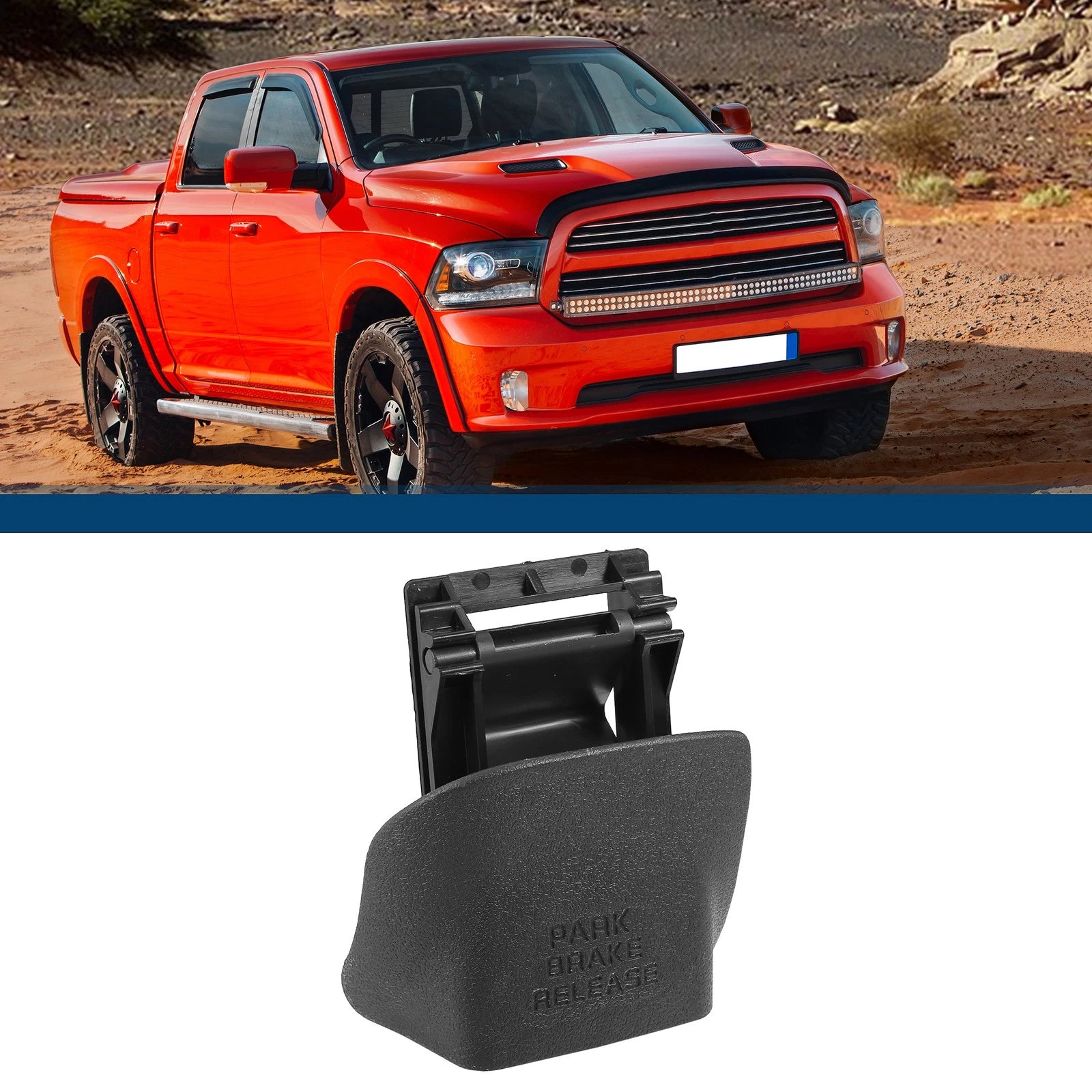 Inner Car Parking Brake Handle for Dodge Ram 1500 (1998–2001) RU38LAZAA