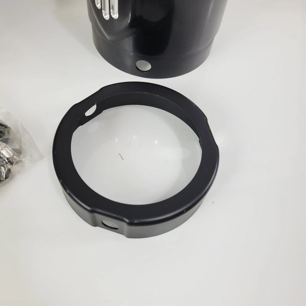 Set of 2 Screamin Eagle Defiance 4.5 in End Caps for Harley-Davidson (N/A)