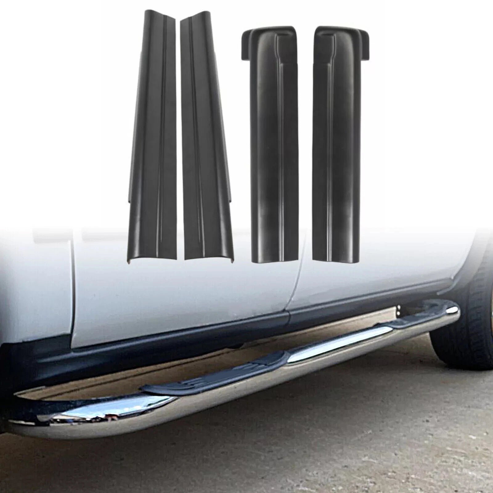 Rocker Panels for Chevy Silverado GMC Sierra Extended Cab (1999–2006)