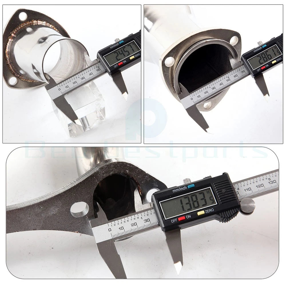 Stainless Clipster Exhaust Header for Chevy SBC Small Block (A/F/G Body) (5.0 5.7L)