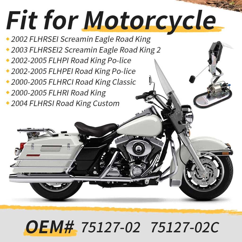 Fuel Pump for FLHP FLHR Road King Police Custom Screamin Eagle (2000–2005) 75127-02