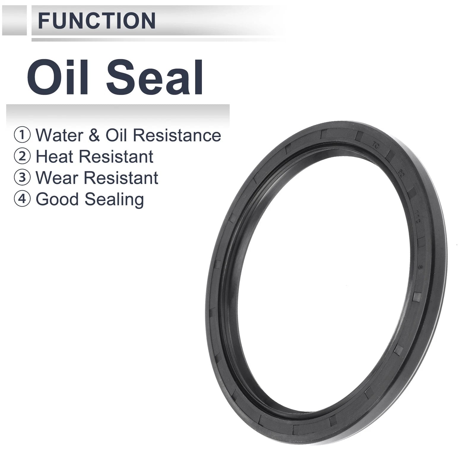 Set of 5 Oil Seal Rotary Shaft Seal 90x110x8mm Nitrile Rubber