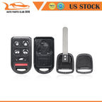 Set of 2 Remote Key Fobs for Honda Odyssey 3.5L (2005–2010) OUCG8D-399H-A