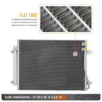 A/C Condenser for VW Passat (2017–2021) Aluminum Core Replacement