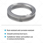 304 Stainless Steel Worm Clamp Hose Clamps Set of 4 Adjustable
