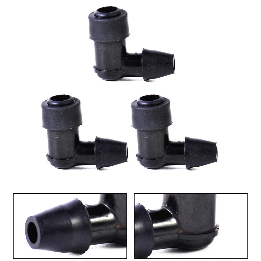 90 Degree Spark Cap Covers for Motorcycles and ATVs (Compatible)