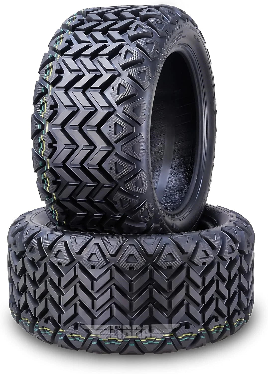 Set of 2 WANDA 23X10-15 Golf Cart ATV Tires 4 Ply - 14036