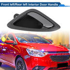 Front Passenger Side Interior Door Handle for Chevrolet Sail (2010–2014) Gray Chrome