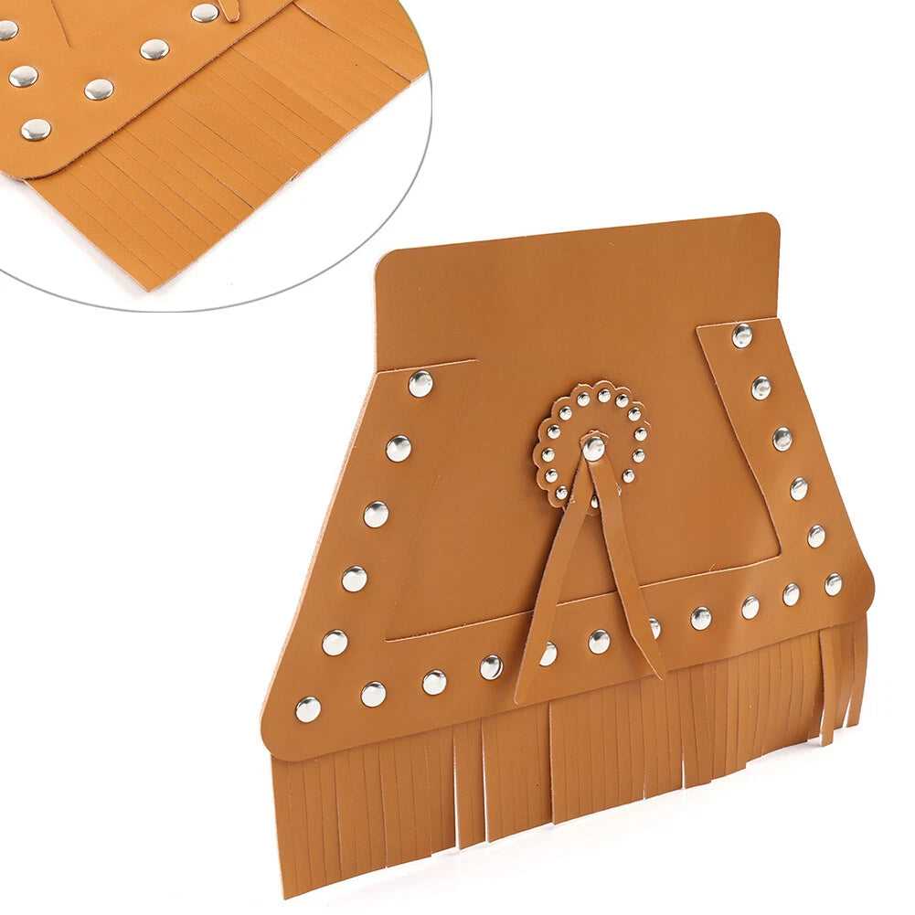 PU Leather Rear Fender Mud Flap Mudguard Cover for Harley