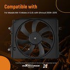 Radiator Cooling Fan for Mazda MX-5 Miata L4 2.0L (2006–2015) LFG115025F 621415