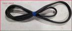 Rear Trunk Weatherstrip Seal for Jaguar XK8 XKR X100 (1997–2006) HJA7718AA