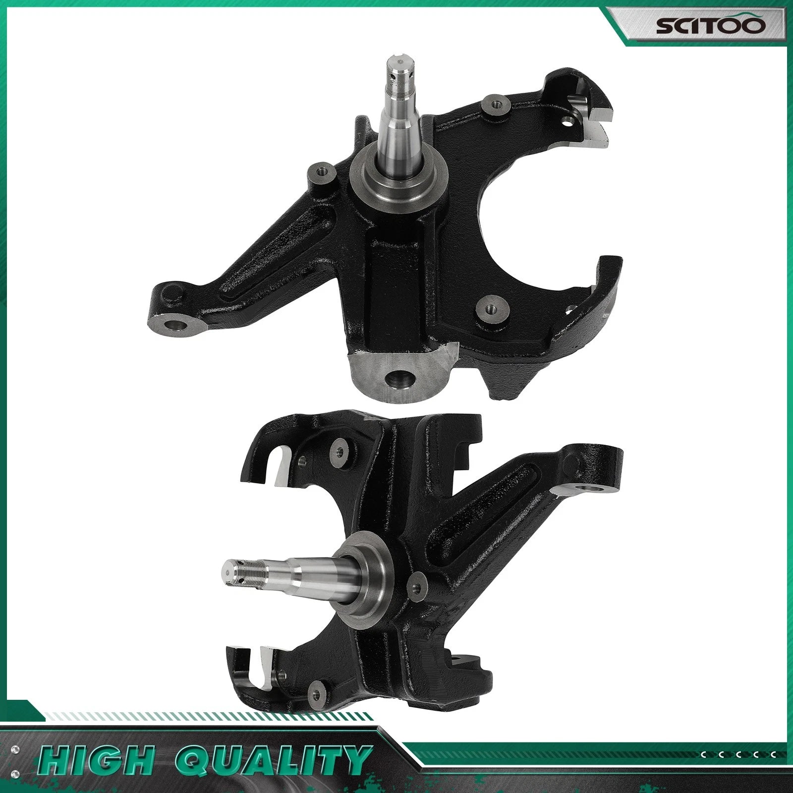2.5" Front Drop Spindles Lowering Kit for Chevy C10 (1973–1987) 2WD