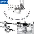 Shifter Cables + Trans Bracket for RSX K20 K20A K24 K Swap (EG EK DC2)