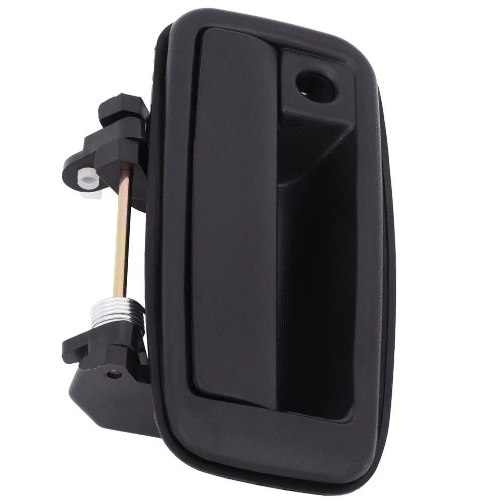 1X Black Front Left Exterior Door Handle for Toyota Corolla (1988–1993)