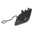Front Bumper Tow Hook Cap for Mercedes-Benz GLC Class (2016-2023) Silver Tone
