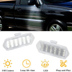 LED Side Mirror Puddle Lights for Silverado Sierra 1500 2500 3500 HD (2003–2006)