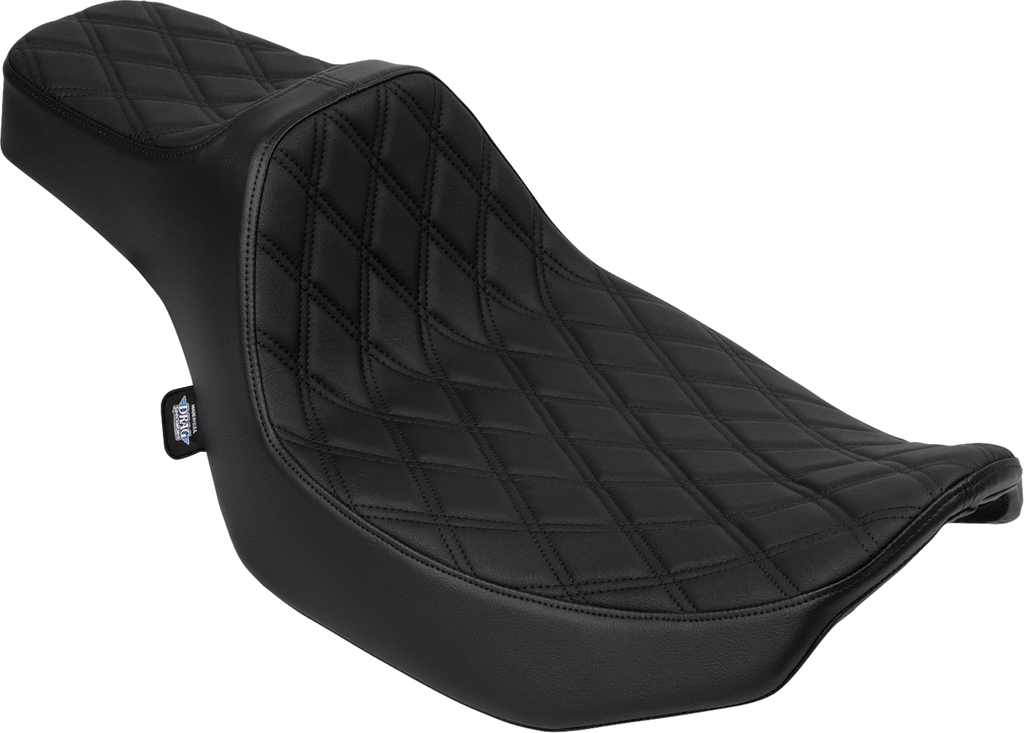 Set of 2 Drag Specialties Extended Reach Predator III Seats for Harley