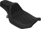Set of 2 Drag Specialties Extended Reach Predator III Seats for Harley