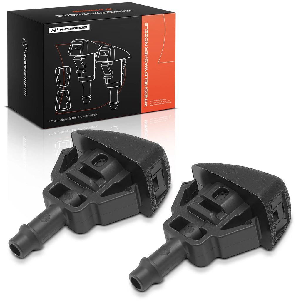 2X Front Windshield Washer Nozzle for Ford F-150 F-250 (2004–2023)