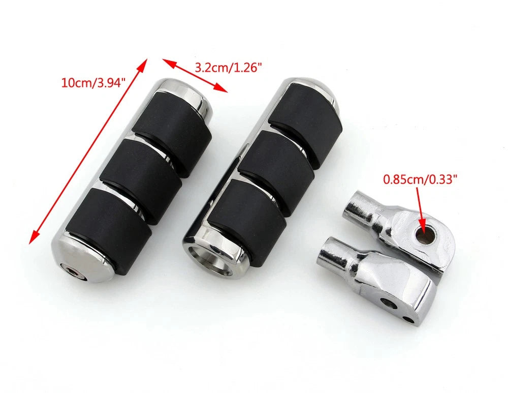 Rear Foot Pegs for Suzuki Intruder 1400 1500 LC Boulevard S83 C90 Marauder 800 (1998–2004)