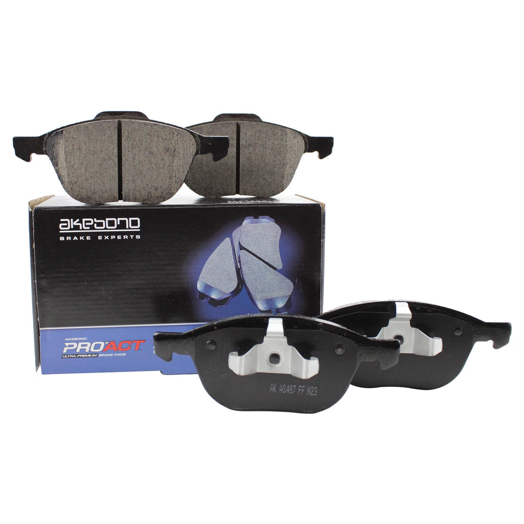 Akebono ProACT Front Ultra Ceramic Disc Brake Pads for Ford Mazda Volvo