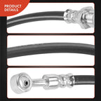 2X Front Brake Hydraulic Hose for Kia Rio (2002-2005)
