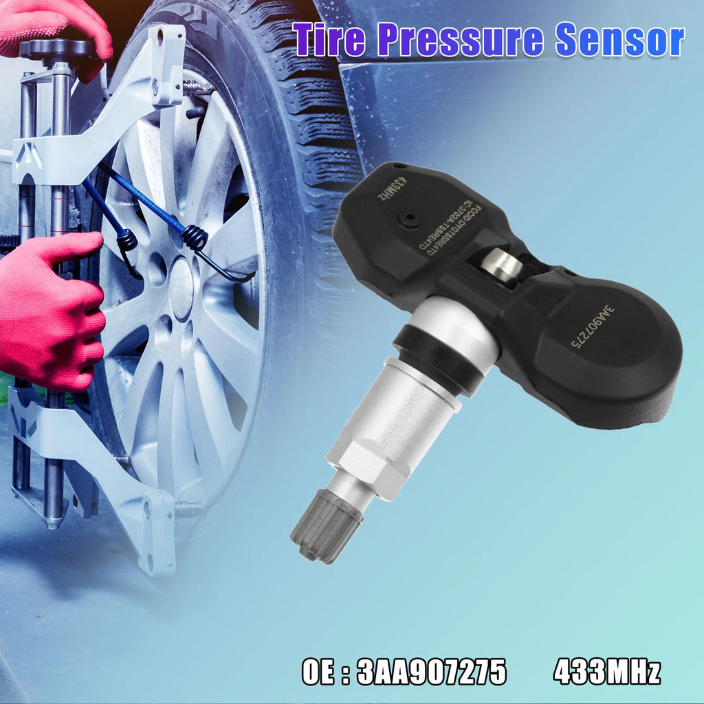 3AA907275 Tire Pressure Sensor TPMS 433MHz for Volkswagen CC (2012–2017)