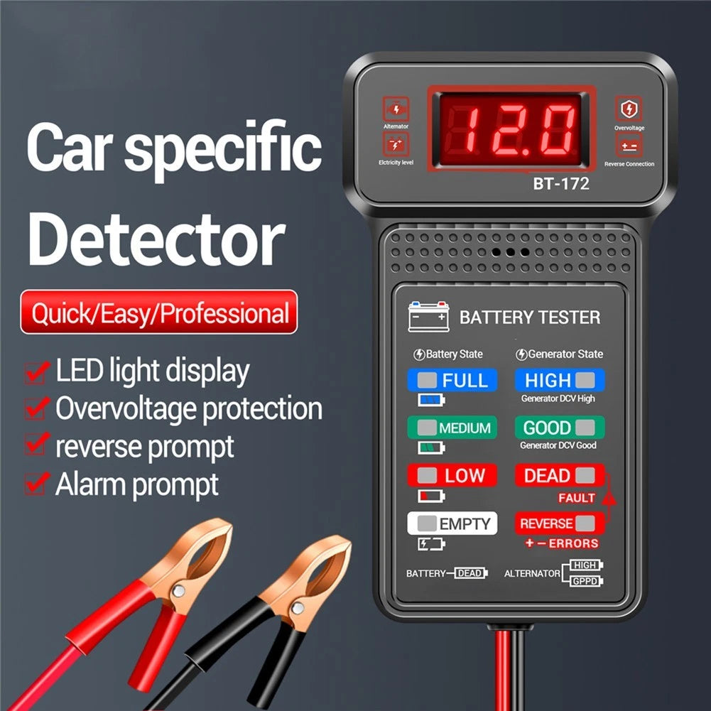 RT01 Relay Tester & BT172 LED Battery Meter for Automotive & Marine Vehicles