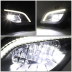 LED Fog Light Bar Assembly for Freightliner Cascadia (2018–2022)