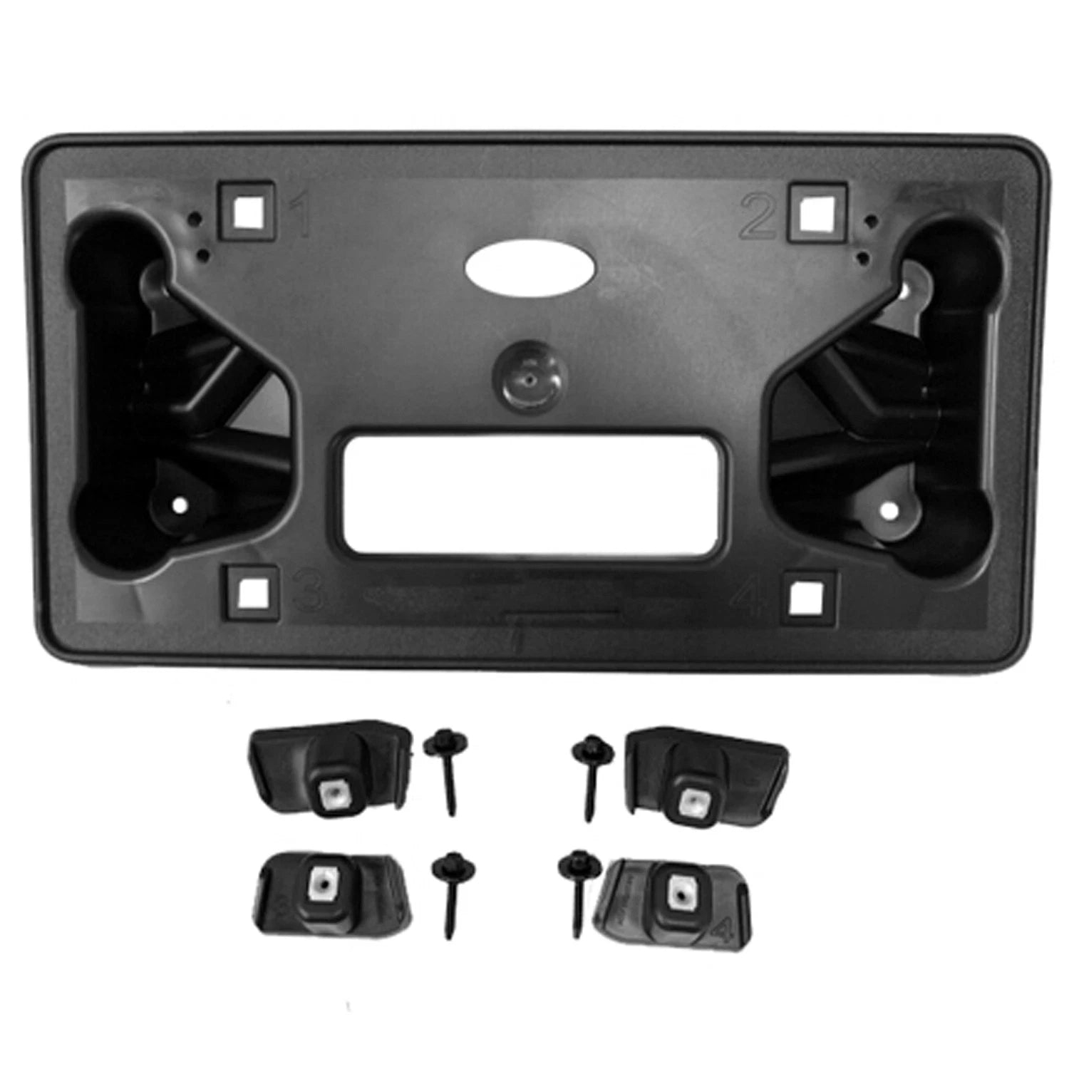 Replacement Polypropylene Front License Plate Bracket For 2017-2022 Chevy Camaro