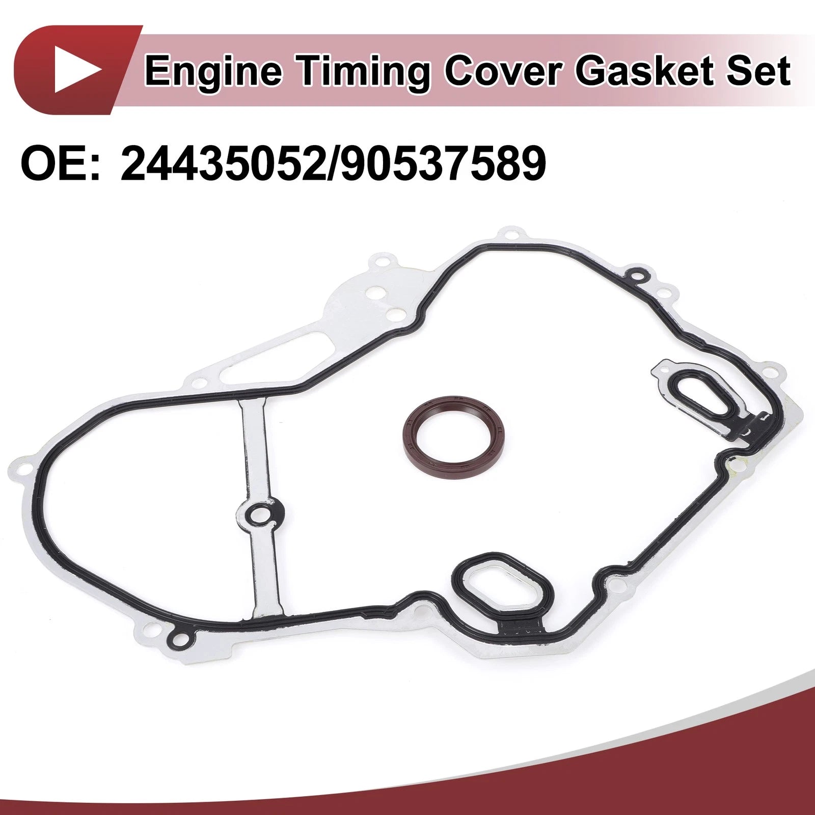 Engine Timing Cover Gasket Set for Chevrolet 2.0L 2.2L 2.4L 