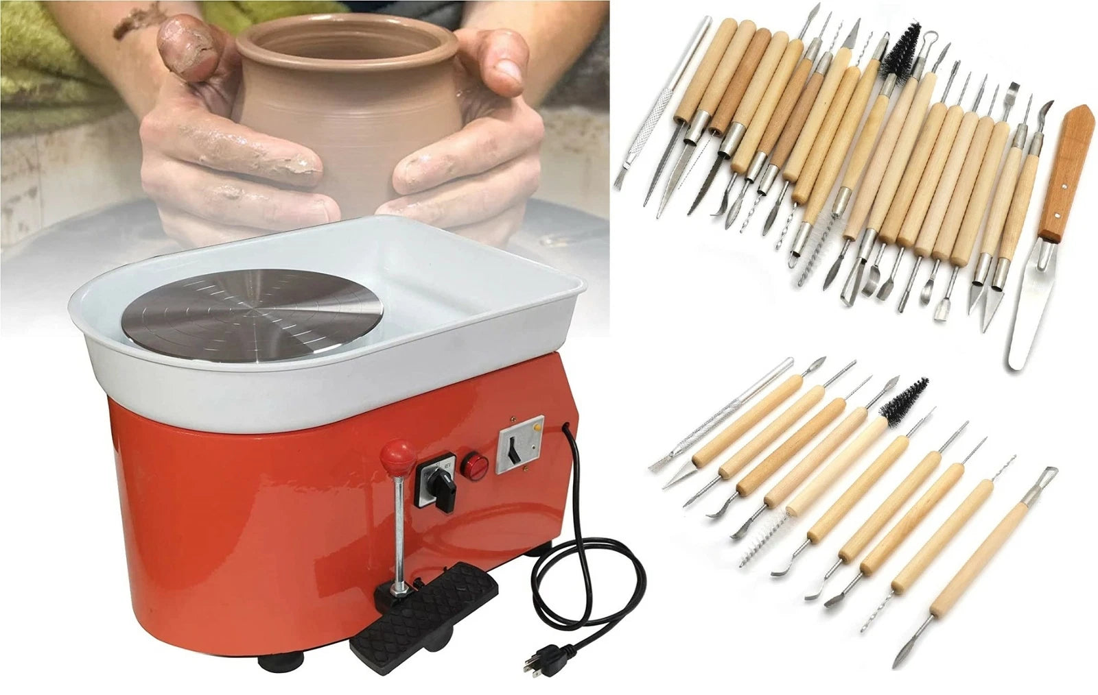 Pottery Wheel Forming Machine for Art Craf 250W/350W