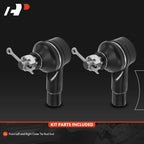 2X Front Outer Tie Rod End for Chevrolet Metro (1998-2001)