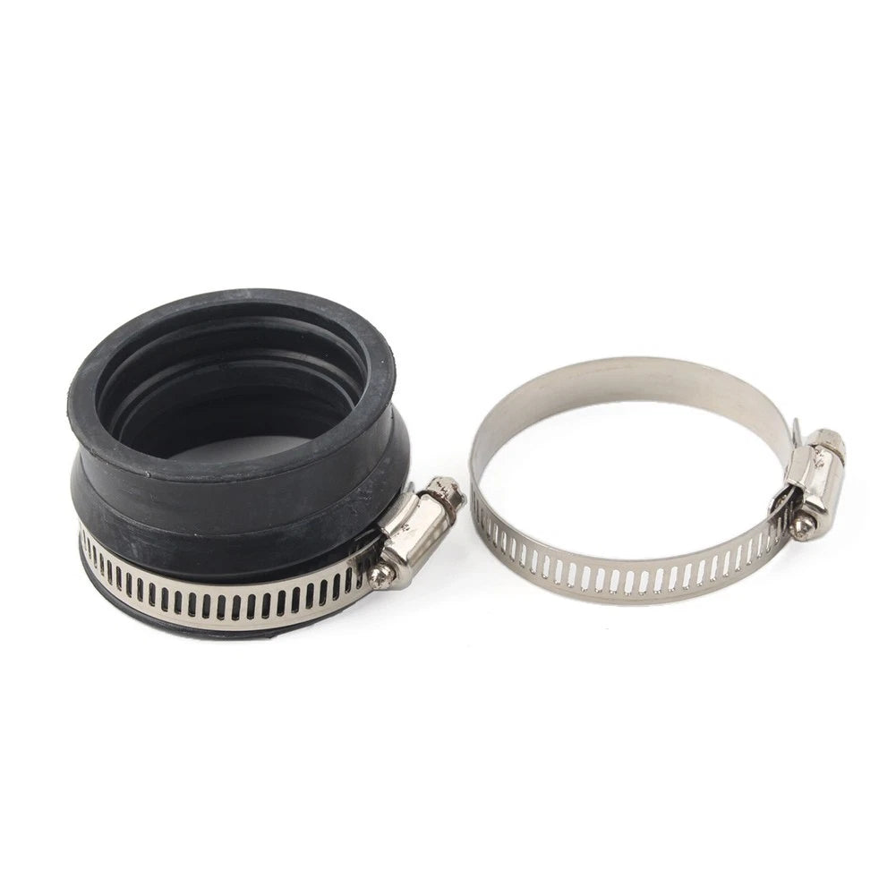 Carburetor Intake Manifold Boot Flange Set of 2 W/Clamps for Can-Am DS 650 (2000–2007)
