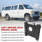 Driver Side Seat Swivel Base Bracket for Ford Econoline E150 E250 E350 E450 (1992-2014)