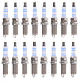 Set of 16 Bosch Double Platinum Spark Plugs for Chrysler Dodge Ram
