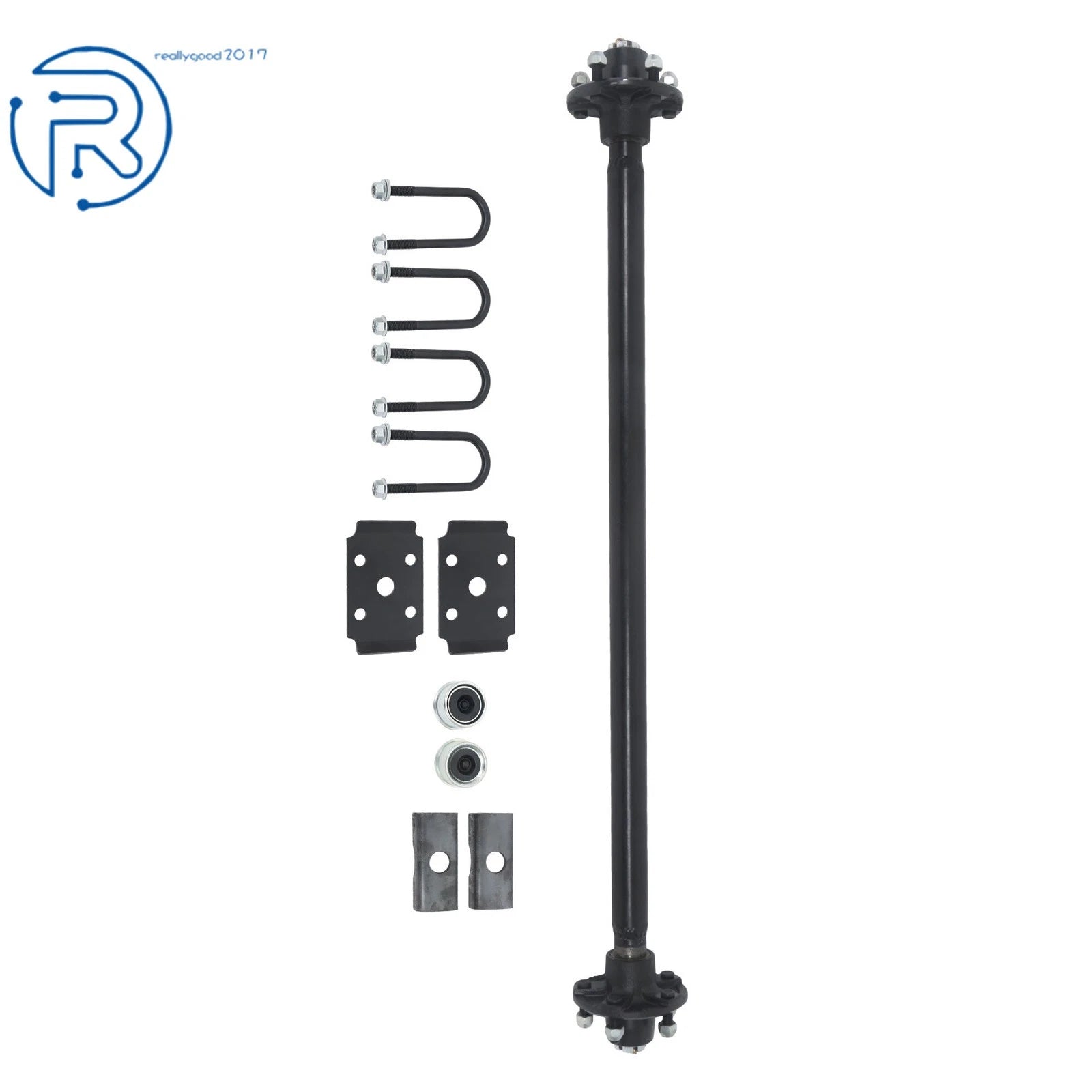 Trailer Axle 2000lbs for Boat (44"–58")