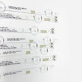 LED Strips for 2015 SVS50 (2015) LM41-00361A LM41-00362A UN50M5300AF UN49J5290