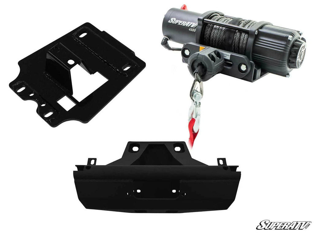 Winch Plate & Frame Stiffener for Can-Am Maverick X3 (2017–2023)