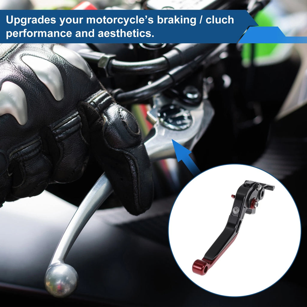 Adjustable Brake Clutch Levers for Honda X11 (1999–2002) Black Red