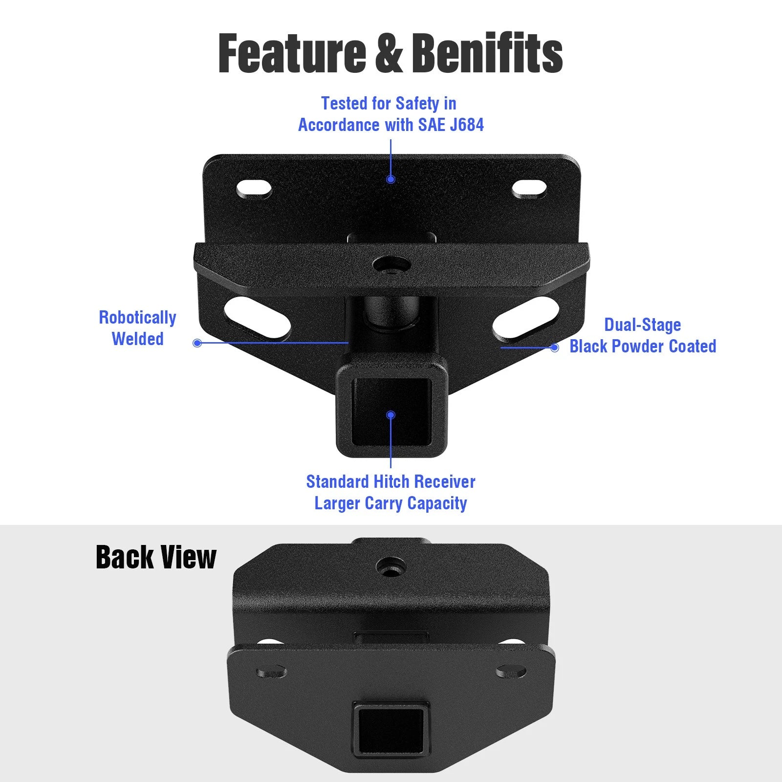 Receiver Hitch for Dodge Ram (2003-2021)