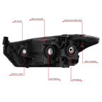 Chrome Housing Amber Corner Headlight for Nissan Kicks (2018–2020)