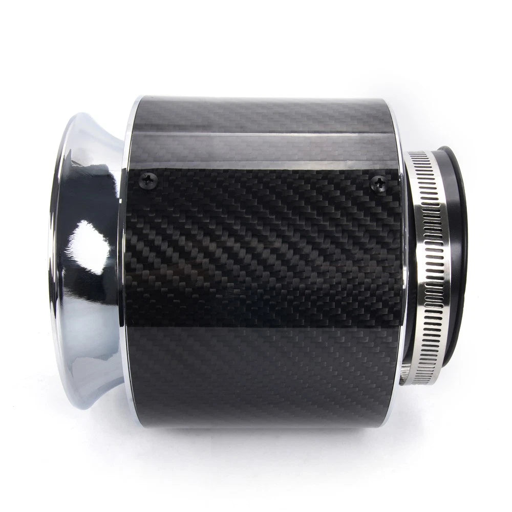 3" Inlet Carbon Fiber Hi-Flow Air Filter for Cold Air Intake